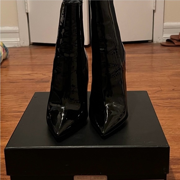 Saint Laurent Opyum bootie in patent leather - Picture 3 of 4